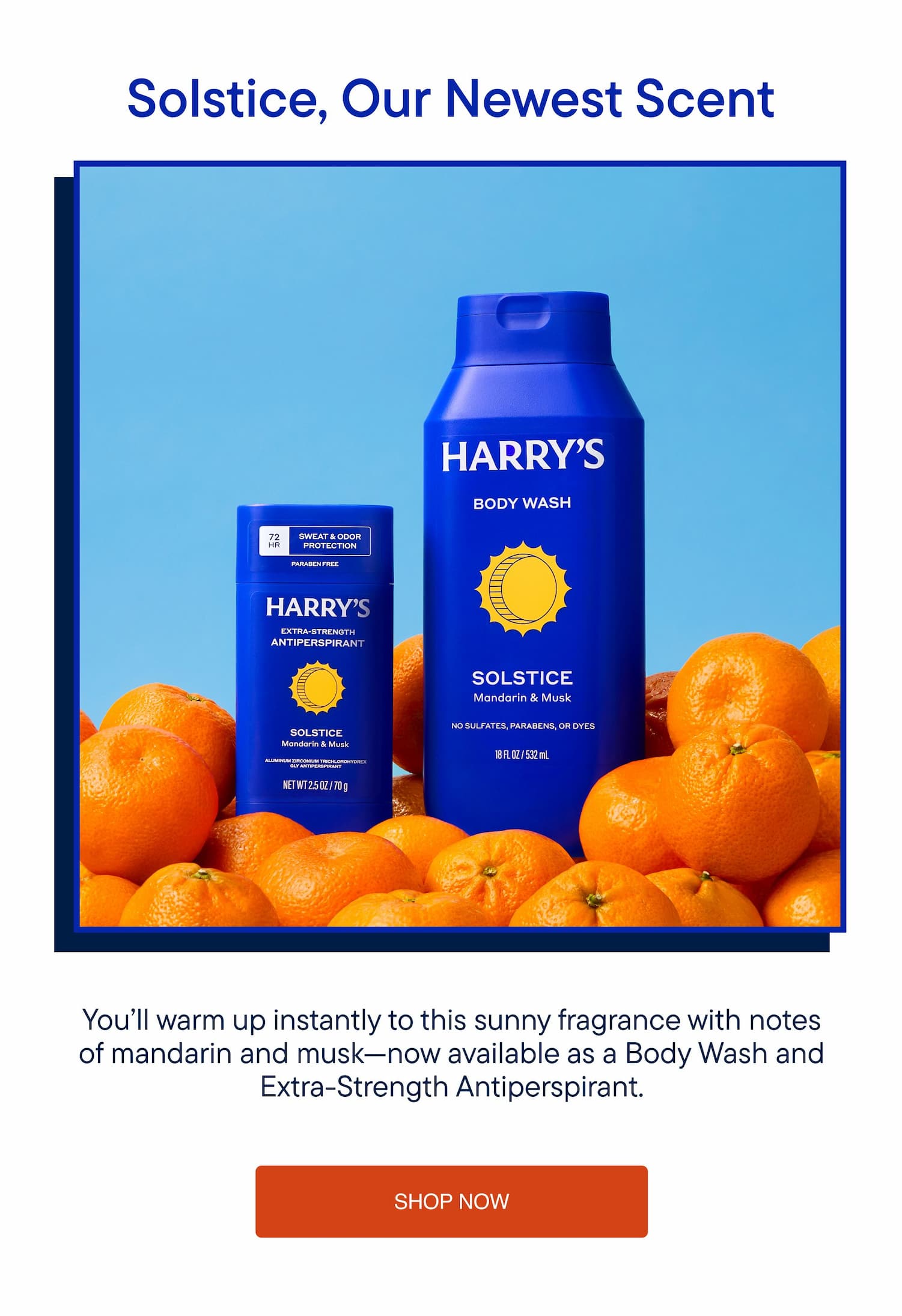 Solstice, Our Newest Scent
