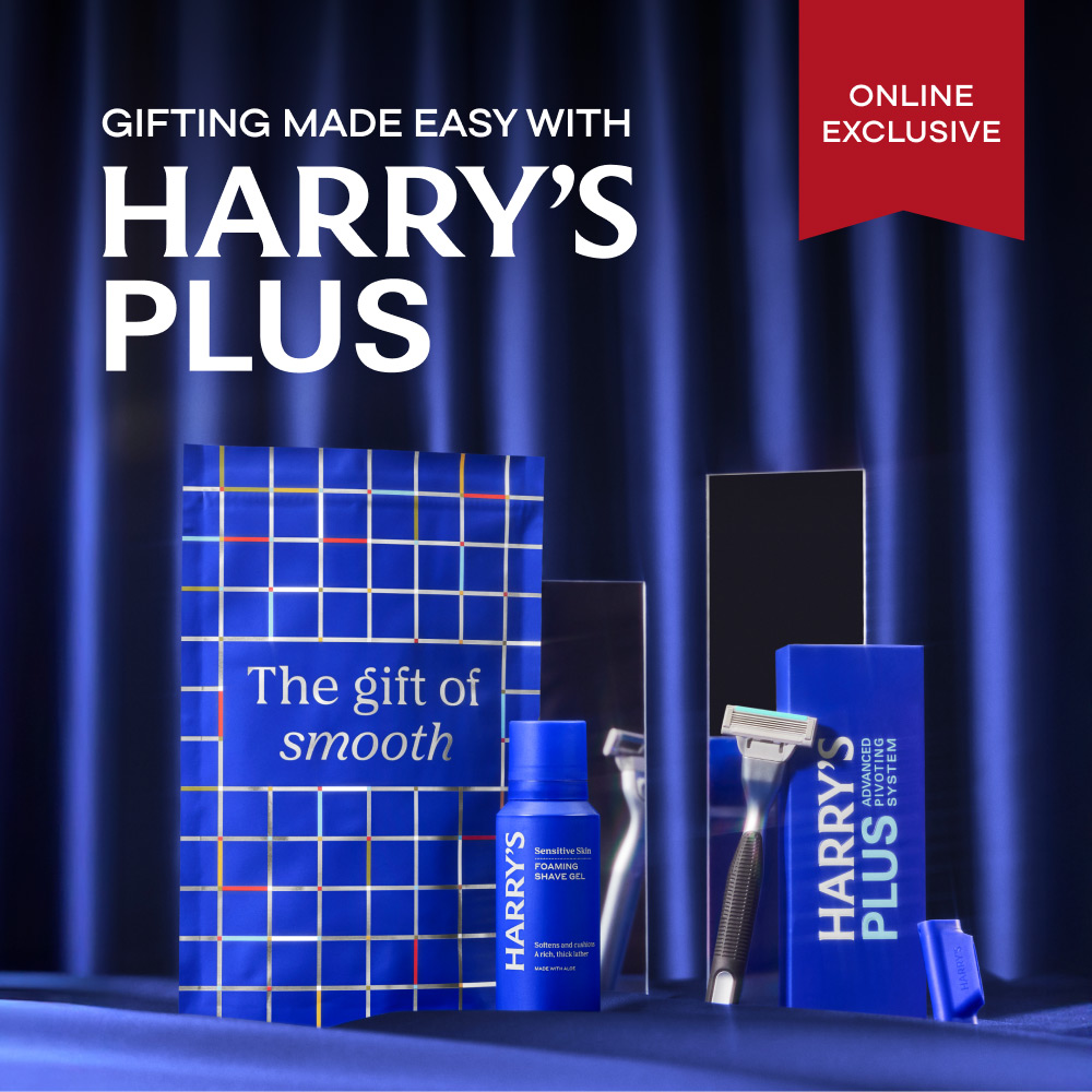 Online Exclusive: Gifting made easy with Harry's Plus