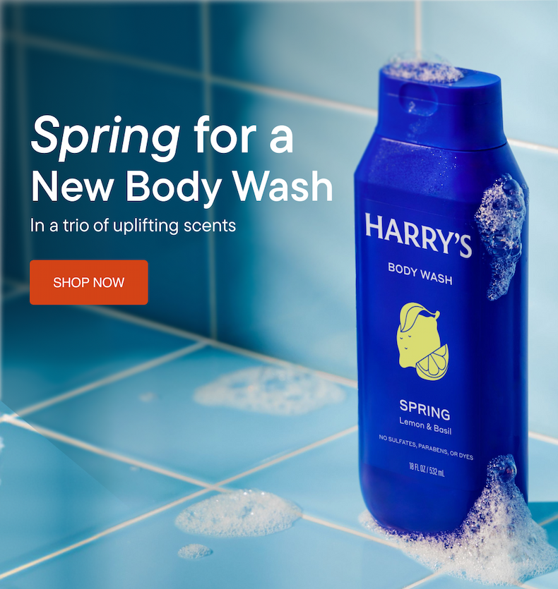 Spring For a New Body Wash