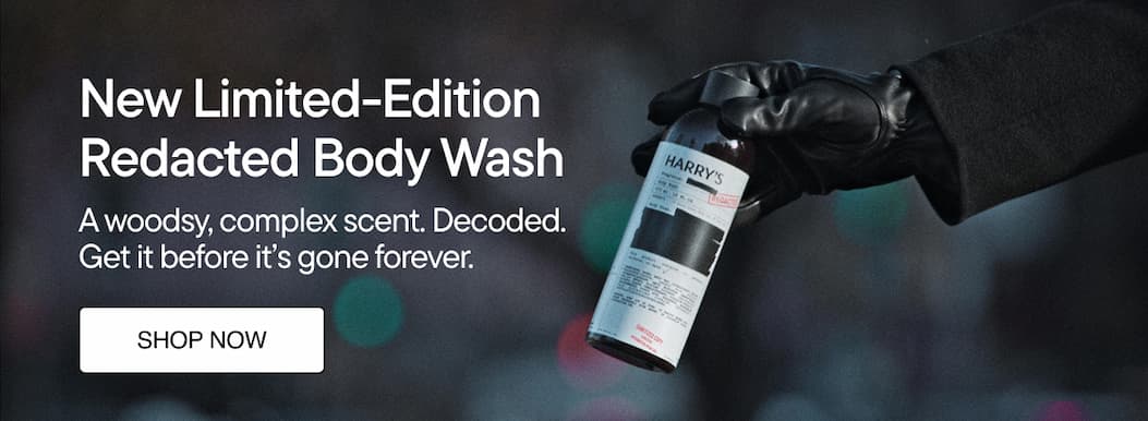 New Limited-Edition Redacted Body Wash