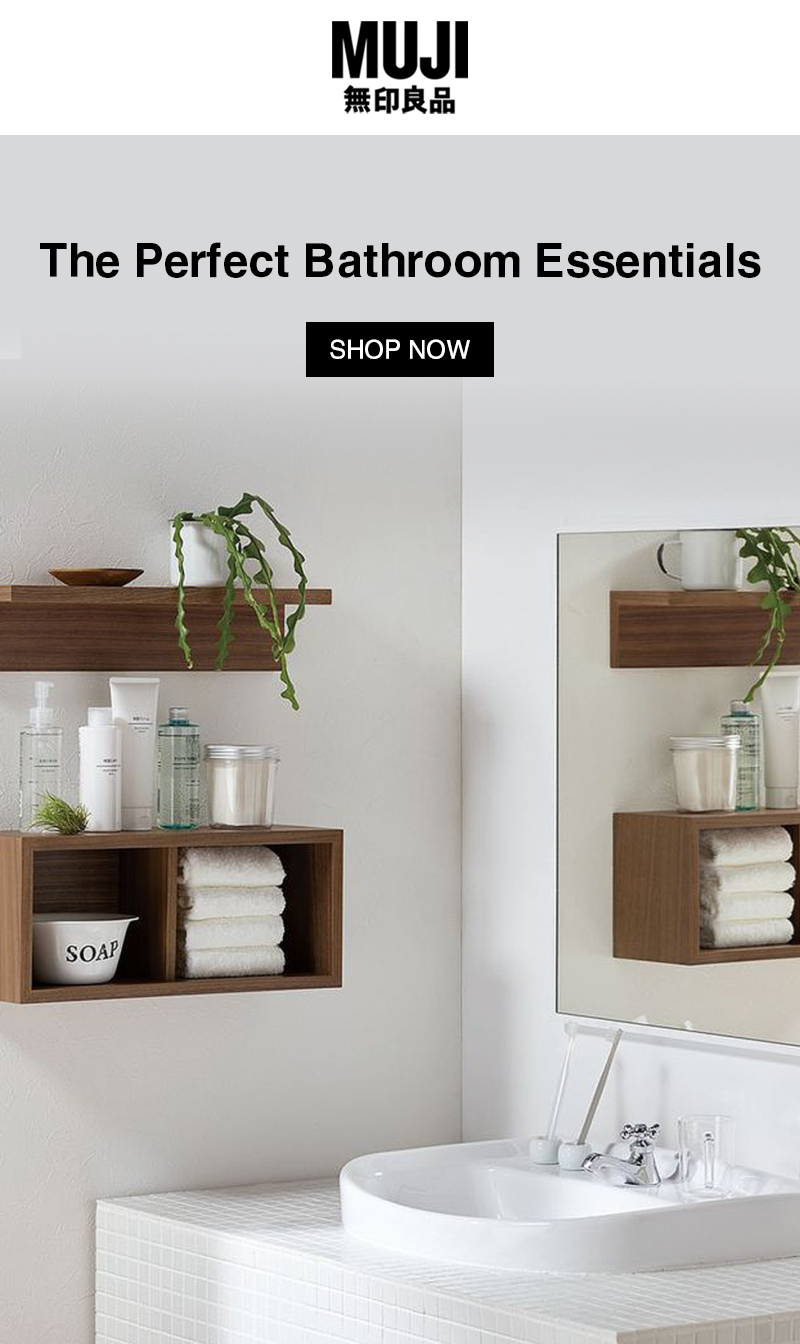 Redesign Your Bathroom Muji