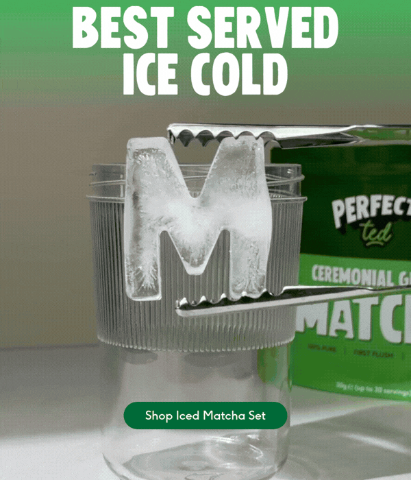 best served ice cold: shop iced matcha set