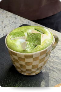 Chocolate Matcha with Marshmallows Recipe