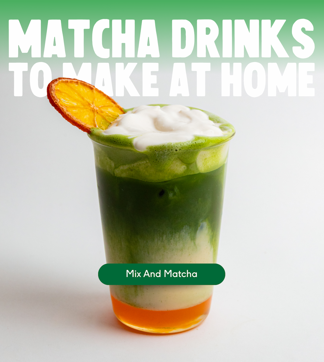 matcha drinks to make at home