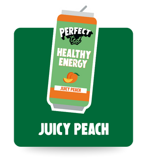 juicy peach healthy energy
