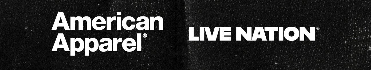 American Apparel x Live Nation