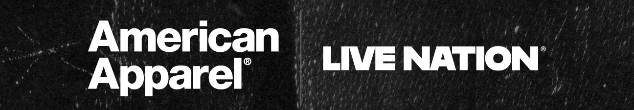 American Apparel x Live Nation