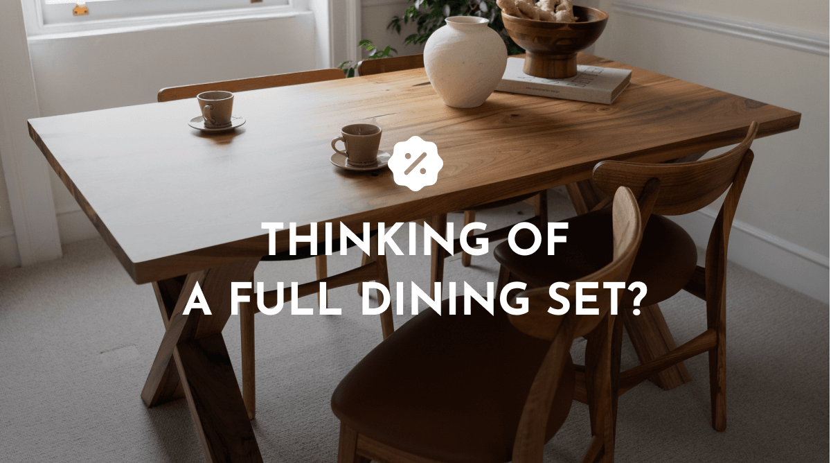 Thinking of a full dining set?
