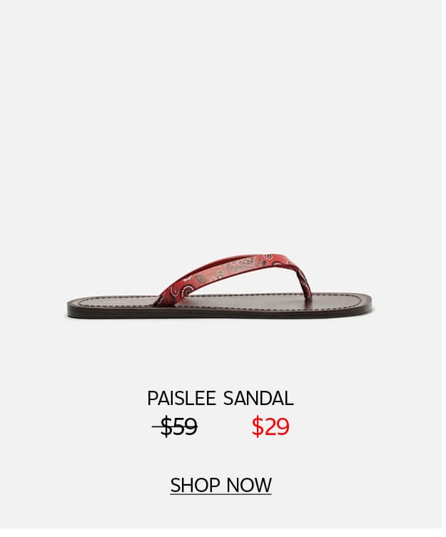 PAISLEE SANDAL | SHOP NOW