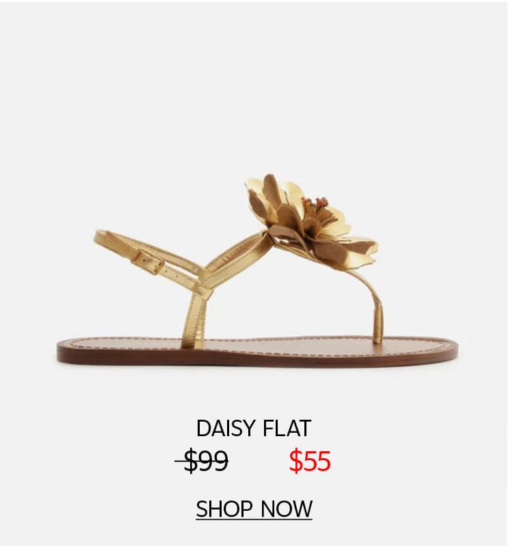 DAISY FLAT | SHOP NOW