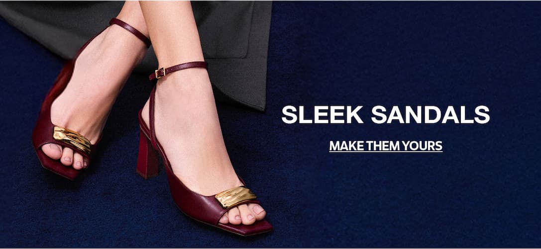 SLEEK SANDALS | MAKE THEM YOURS