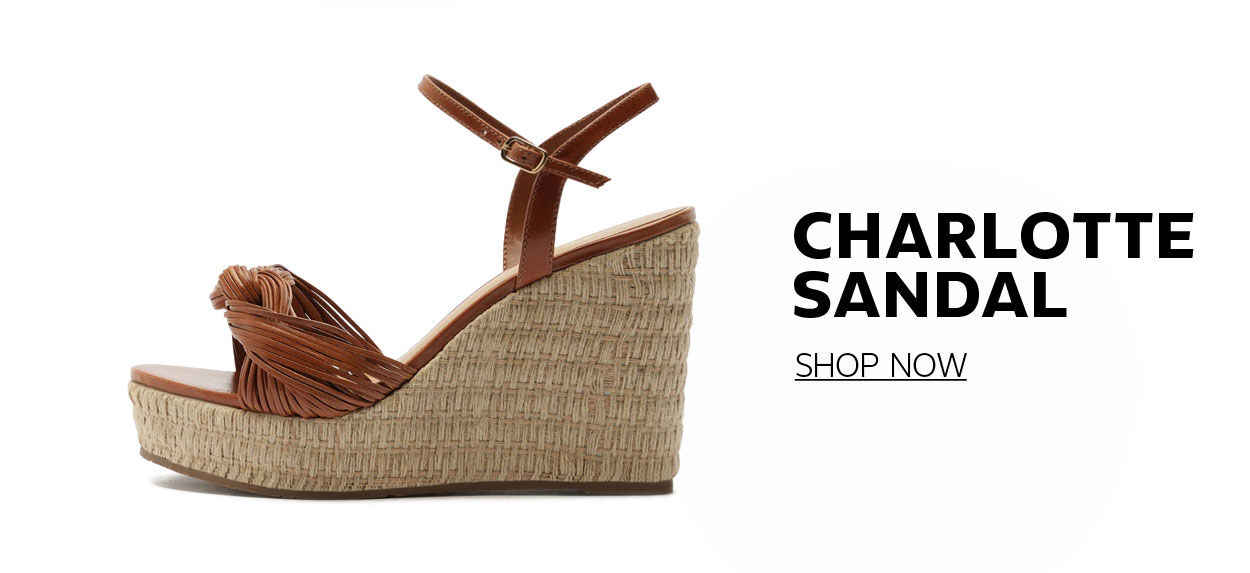 CHARLOTTE SANDAL | SHOP NOW