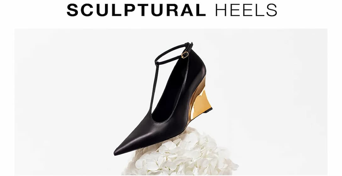 SCULPTURAL HEELS