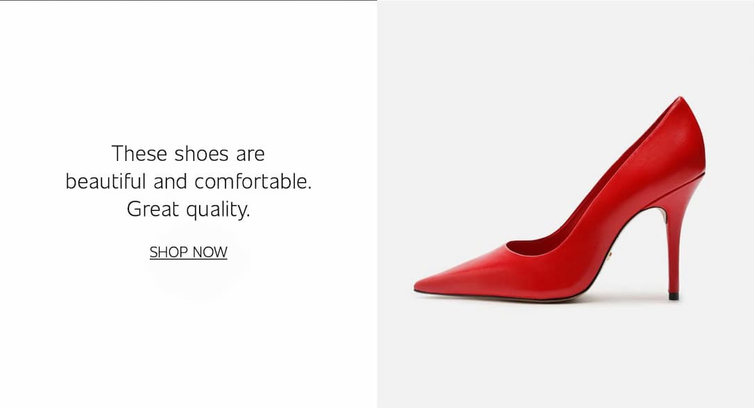 These shoes are beautiful and comfortable. Great Quality.  |  SHOP NOW