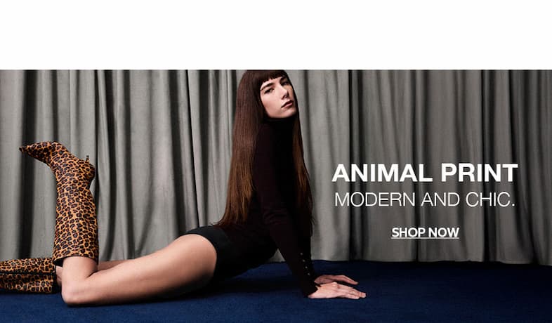 ANIMAL PRINT | MODERN AND CHIC. | SHOP NOW