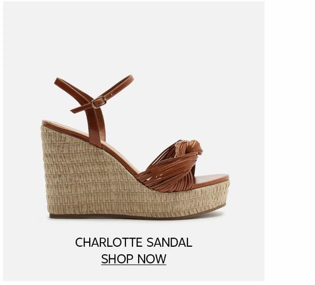 CHARLOTTE SANDAL  |  SHOP NOW