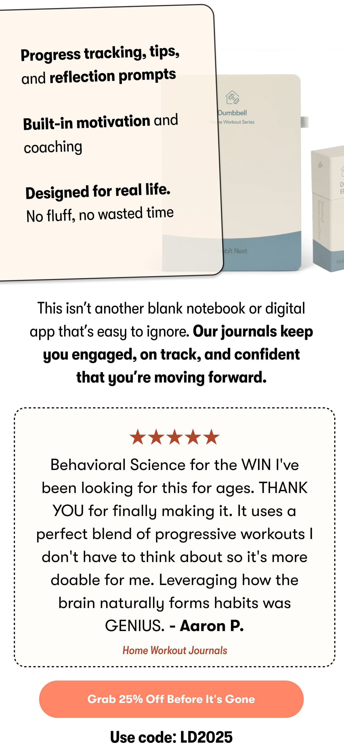 Get 25% OFF with code LD2025