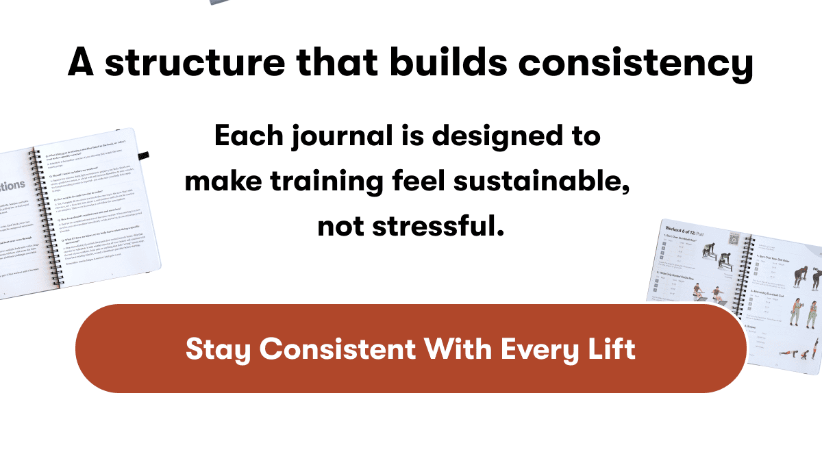 A structure that builds consistency | Stay consistent with every lift