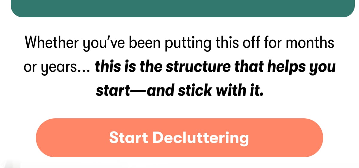 Start Decluttering