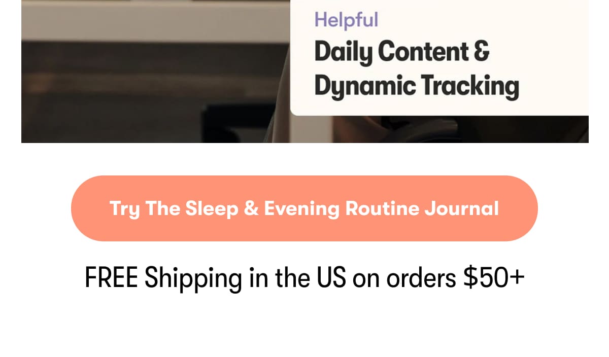 Try The Sleep & Evening Routine Journal