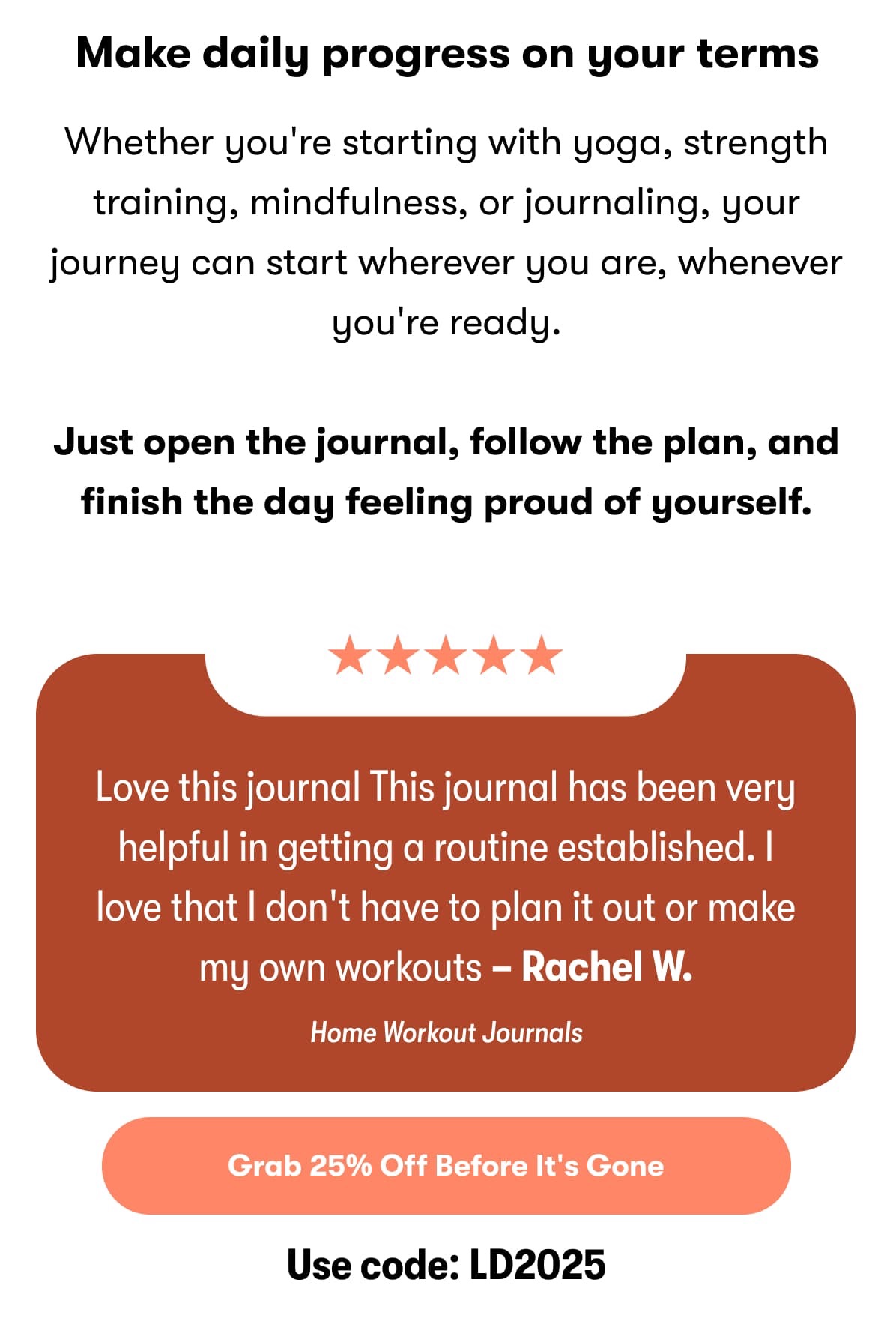 Get 25% OFF with code LD2025