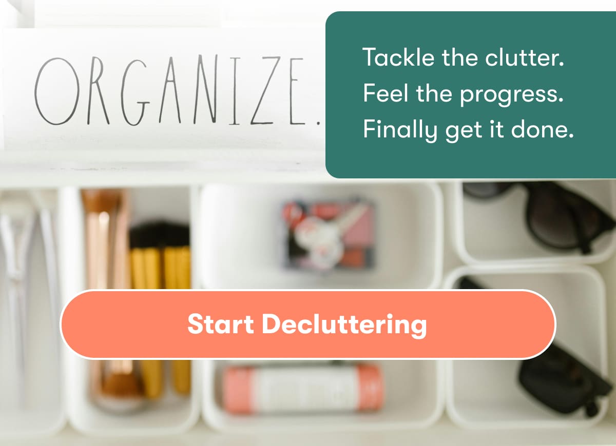 Start Decluttering