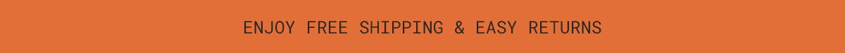 free shipping and easy returns