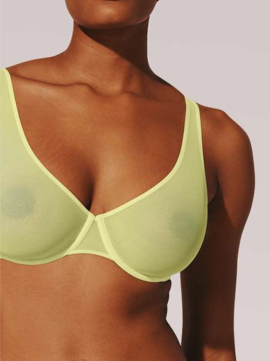 Bare Mesh Unlined Bra