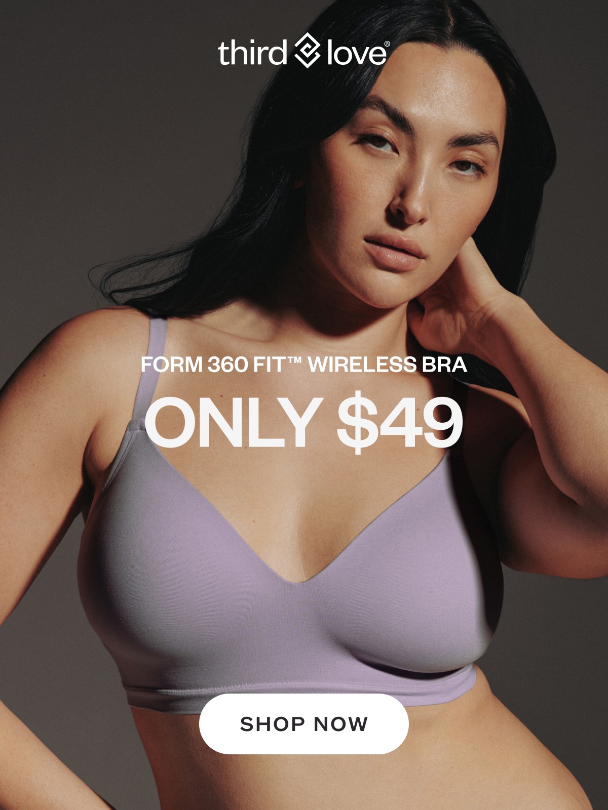 ThirdLove® FORM 360 FIT™ WIRELESS BRA - ONLY $49