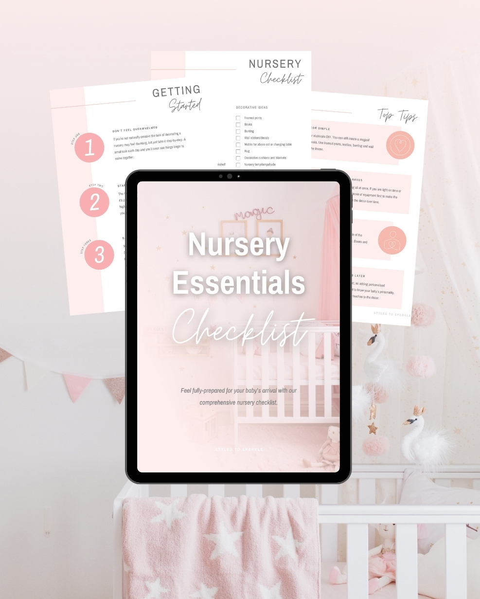 Nursery Essentials Checklist – Styled To Sparkle