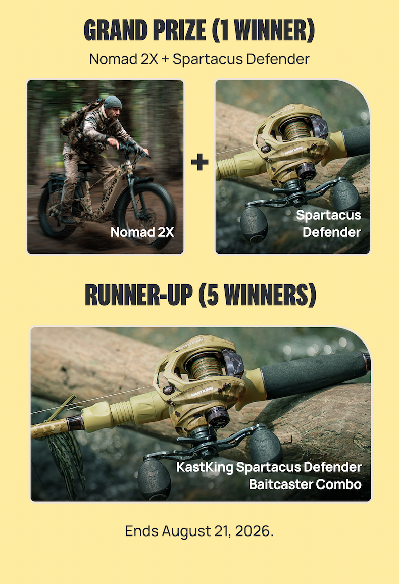  Cast Your Entry ｜ Takes 10 seconds. Reel in your chance to win