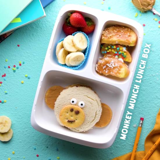Monkey Munch Lunch Box