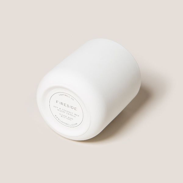 Lightwell Co Scented Candles - Ceramic in Fireside
