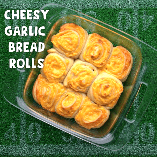 Cheesy Garlic Bread Rolls