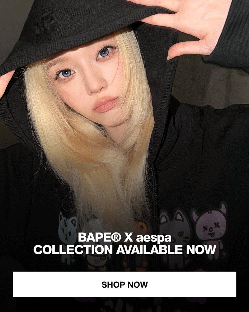 aespa x BAPE® available now