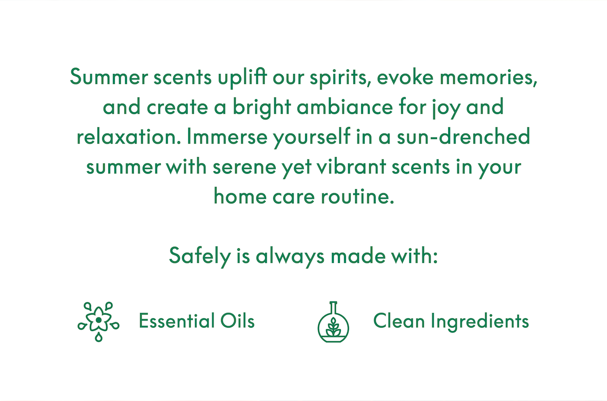 Summer scents uplift our spirits