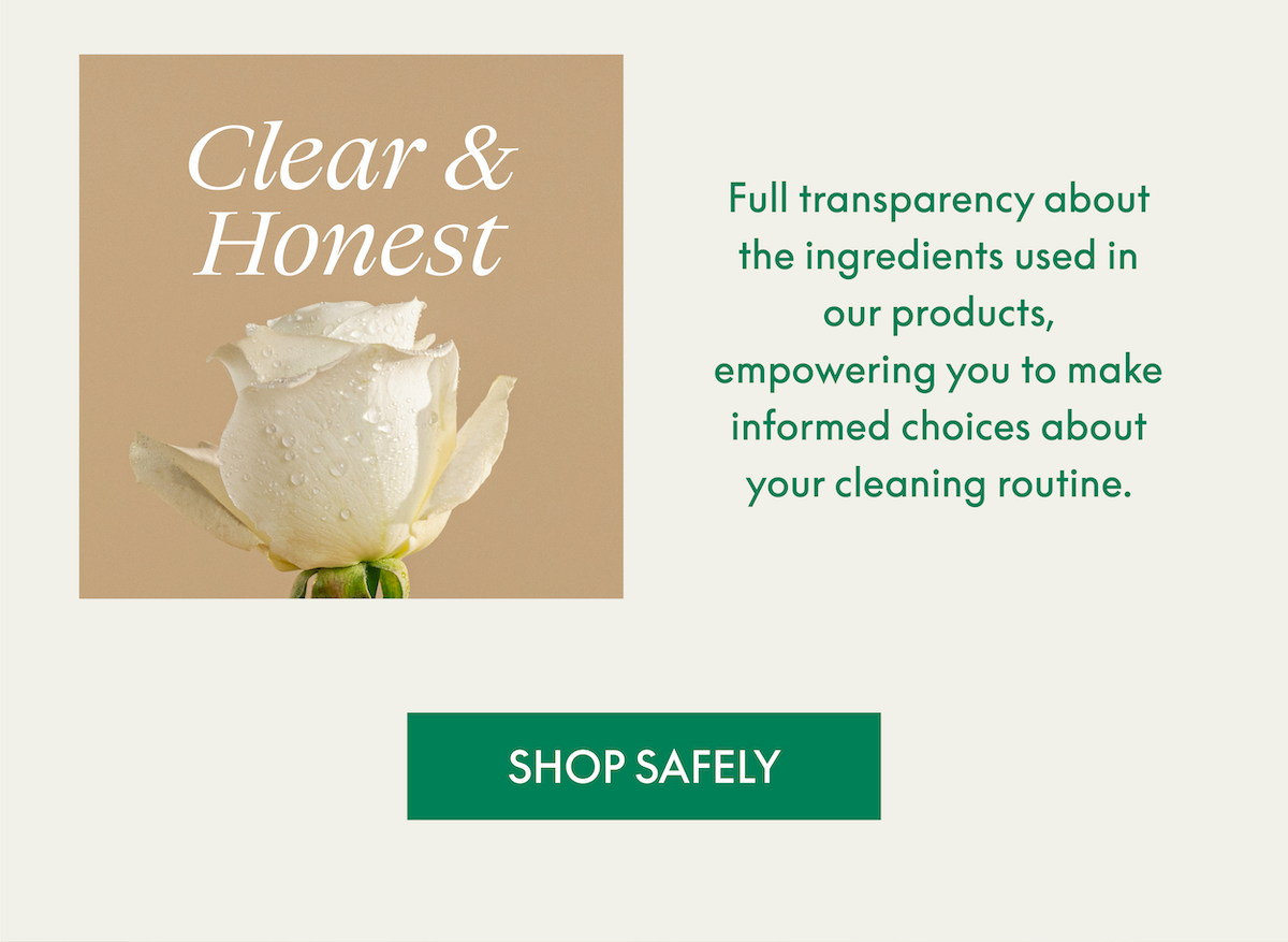Clear and honest