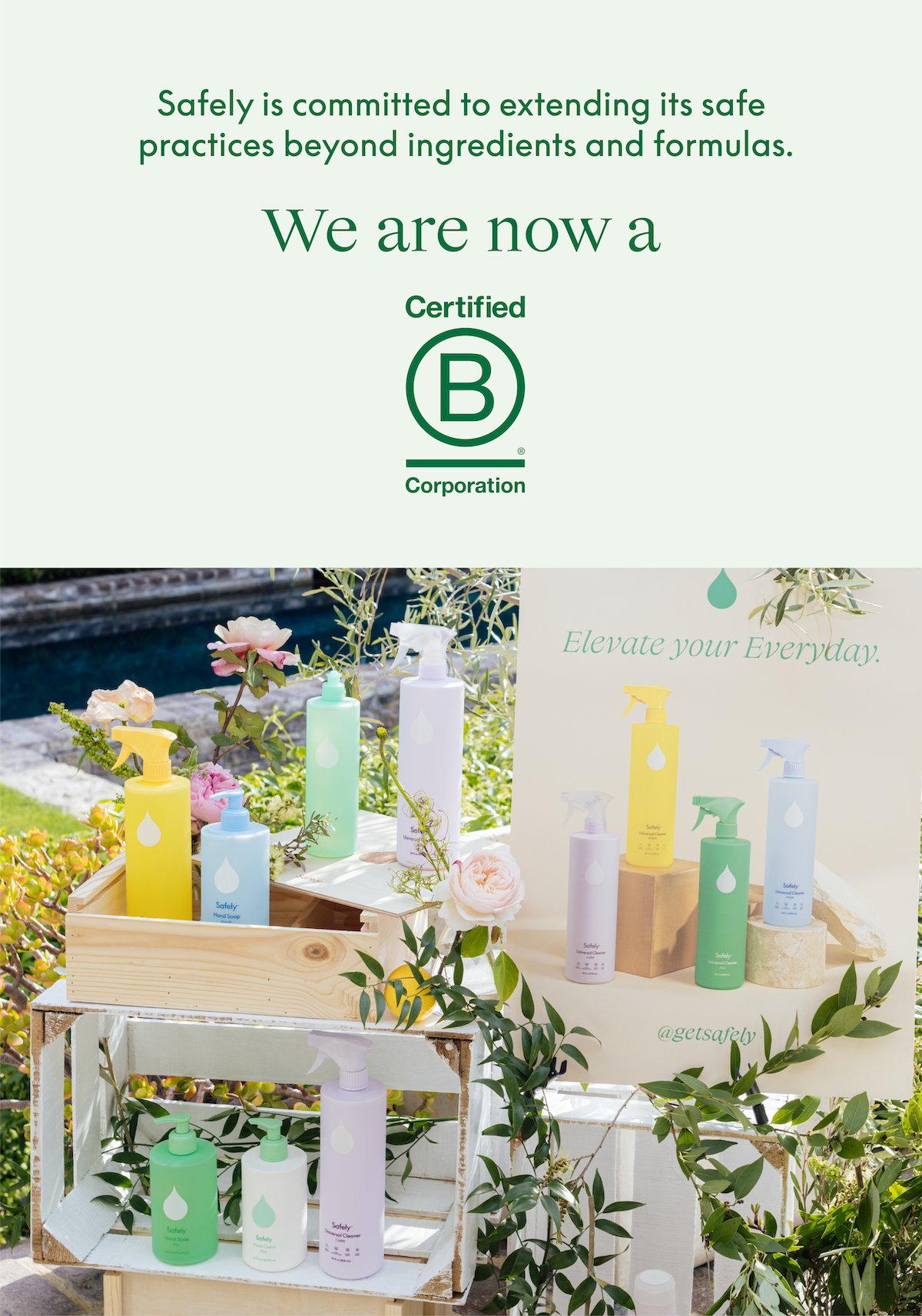 We are now a B Corp