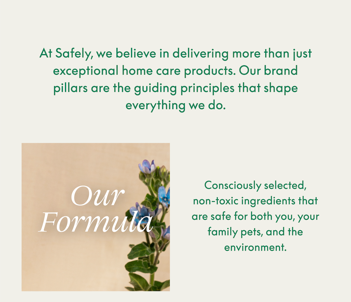 Our formula