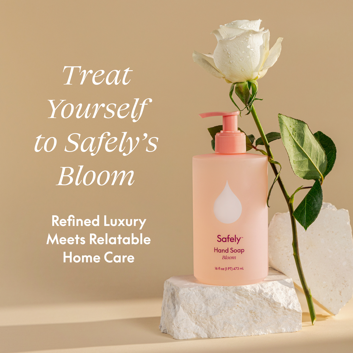 Treat yourself to Safely's bloom