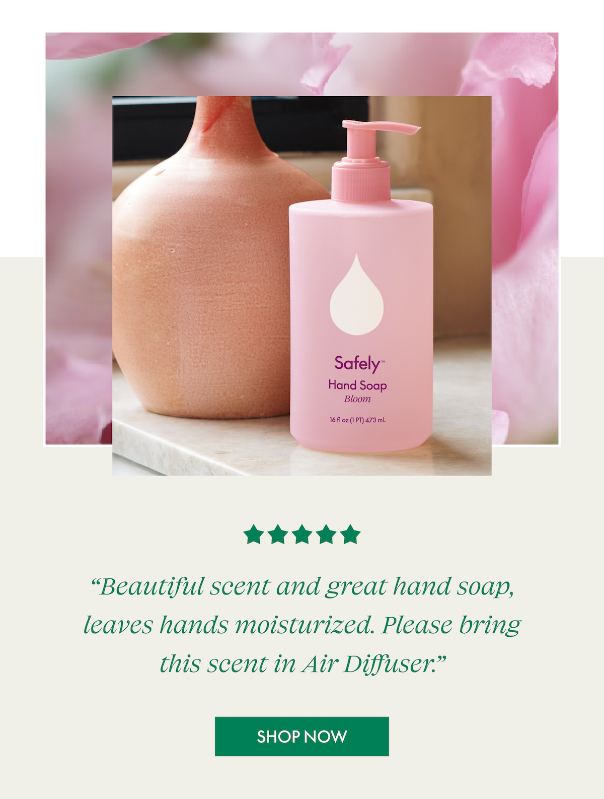 Beautiful scent and great hand soap