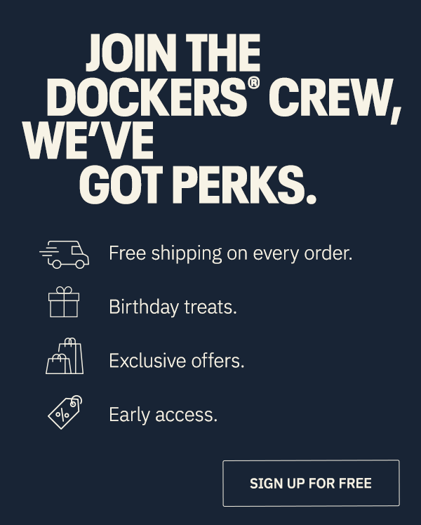 JOIN THE CREW, WE'VE GOT PERKS. SIGN UP.