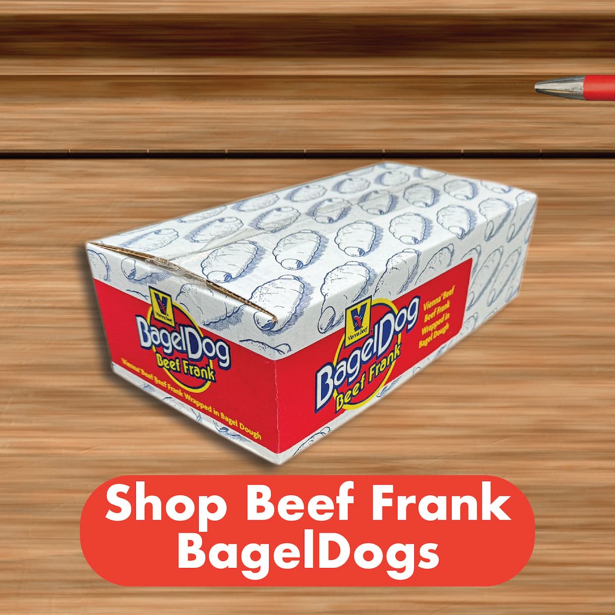 Beef Frank BagelDogs