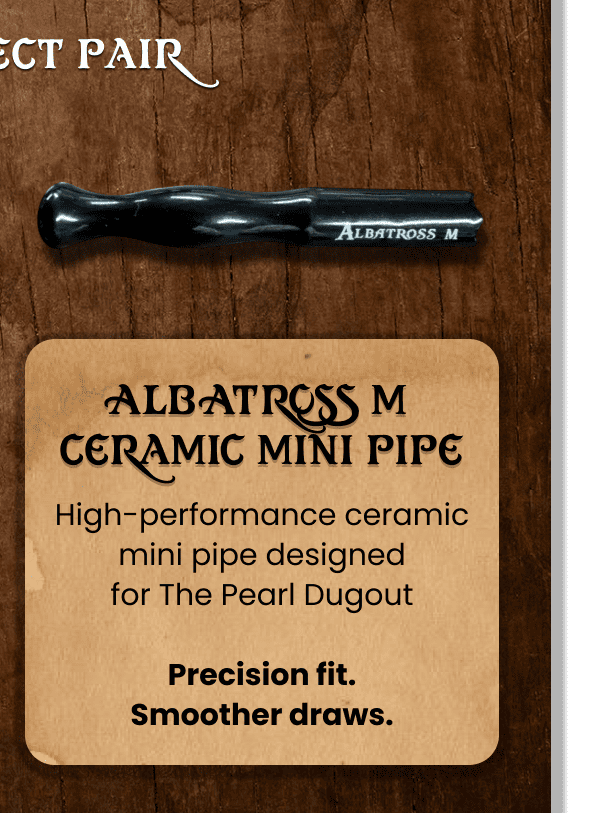 ALBATROSS M  Ceramic Mini Pipe