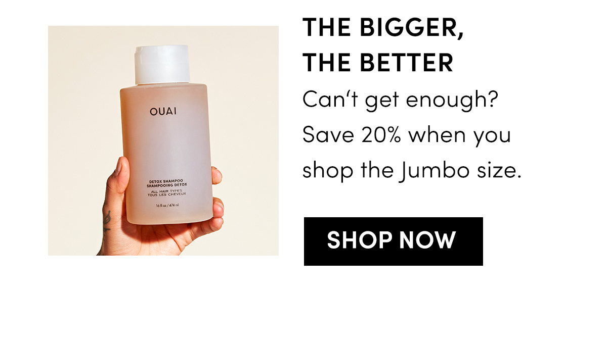 The bigger, the better