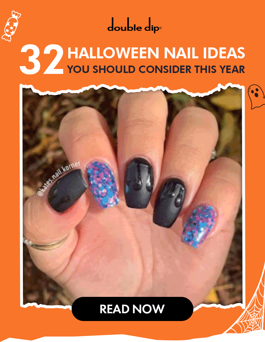 READ NOW 🕸️🕷️! Halloween Nail Art Ideas that you can do at home! 👀🔮
