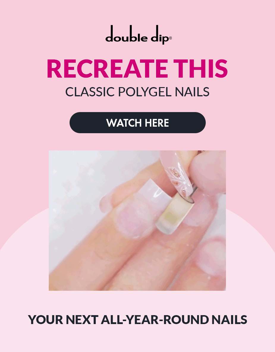 😍 WATCH NOW! HOW TO DO A Classic Polygel Manicure AT HOME? 💅 Double