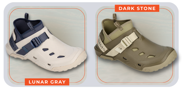 Simms Drifter AT Colors: Lunar Gray and Dark Stone