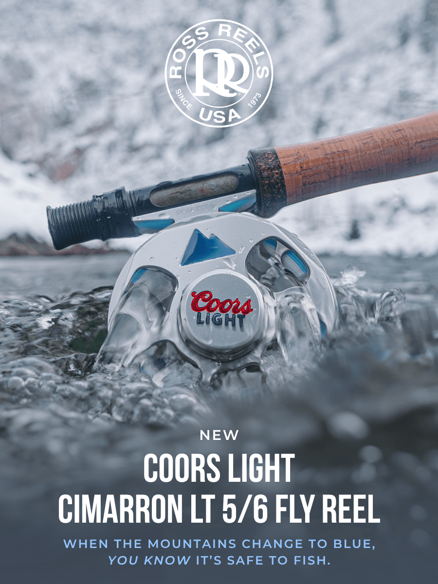 Ross Reels Coors Light Cimarron LT 5/6 Fly Reel