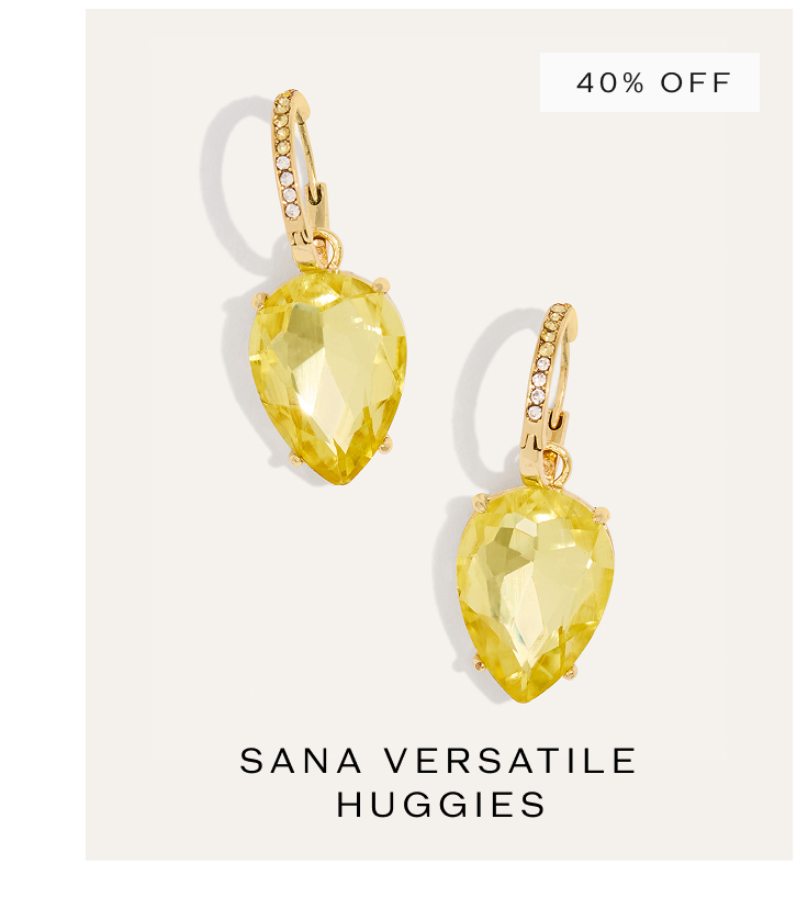 Sana Versatile Huggie Hoops